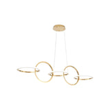 BAMDECOR A180 Nordic Golden Circles Kitchen Dining Table Pendant Light Minimalist Modern Lighting