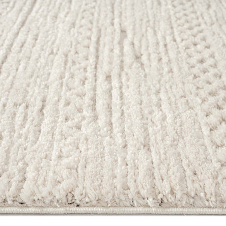 Addie Soft Pile Rug - Ivory - 120x180