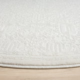 Grande Jacquard Rug - Ivory - 160x160