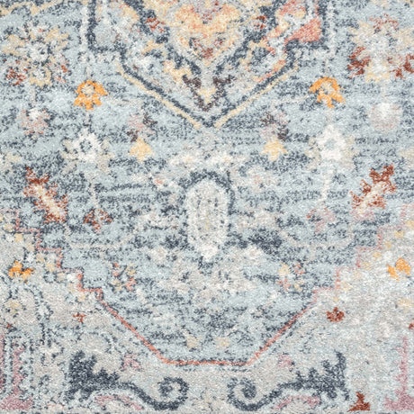 Ornate Persian Vintage Rug - Blue - 160x230