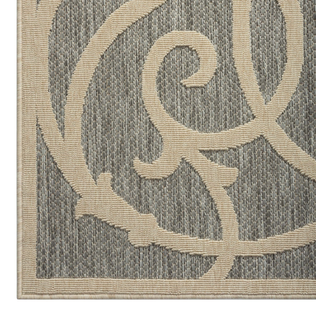 Alpha Outdoor Rug - Grey - 80x150