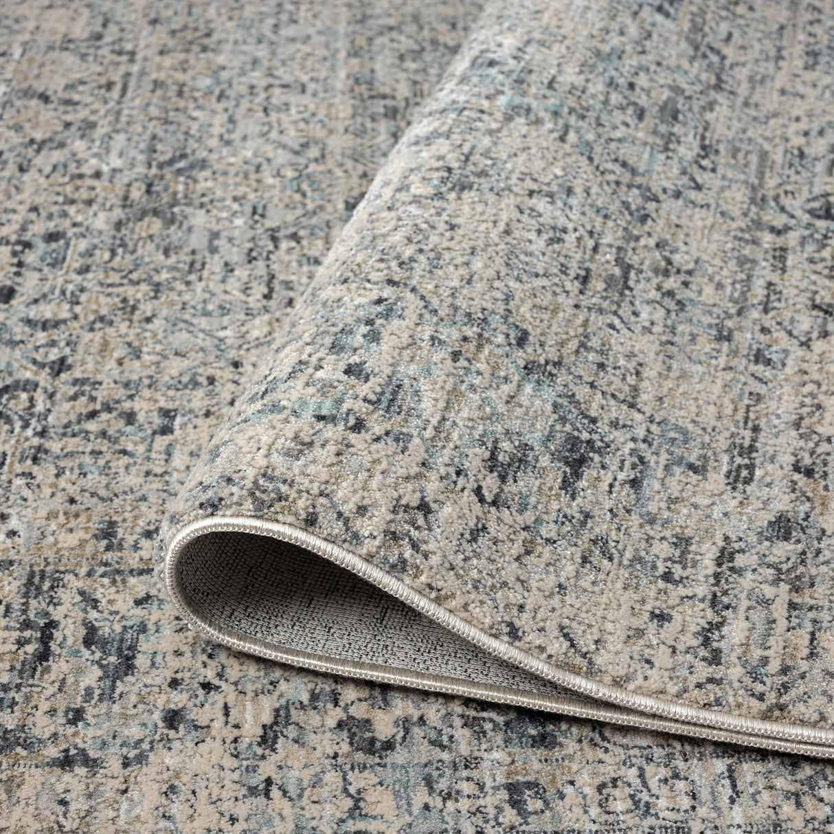 Aubre Contemporary Area Rug - Sand - 80x150