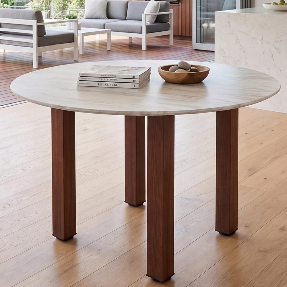 Willowmarble Round Dining Table