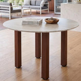 Willowmarble Round Dining Table