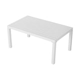 Outdoor White Modern 7 Piece Lounge Set