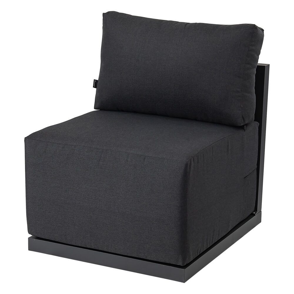 Alfresco 7-Seat Garden Lounge Set – Charcoal Grey