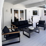 5 Seater Grandeur Lounge Suite – Charcoal Grey