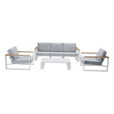 5 Seater Grandeur Lounge Suite – White