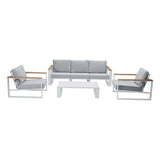 5 Seater Grandeur Lounge Suite – White