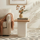 Clara Dusk Natural Side Table