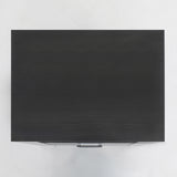 2X Bedside Table Side Storage Cabinet Shelf ZURI BLACK