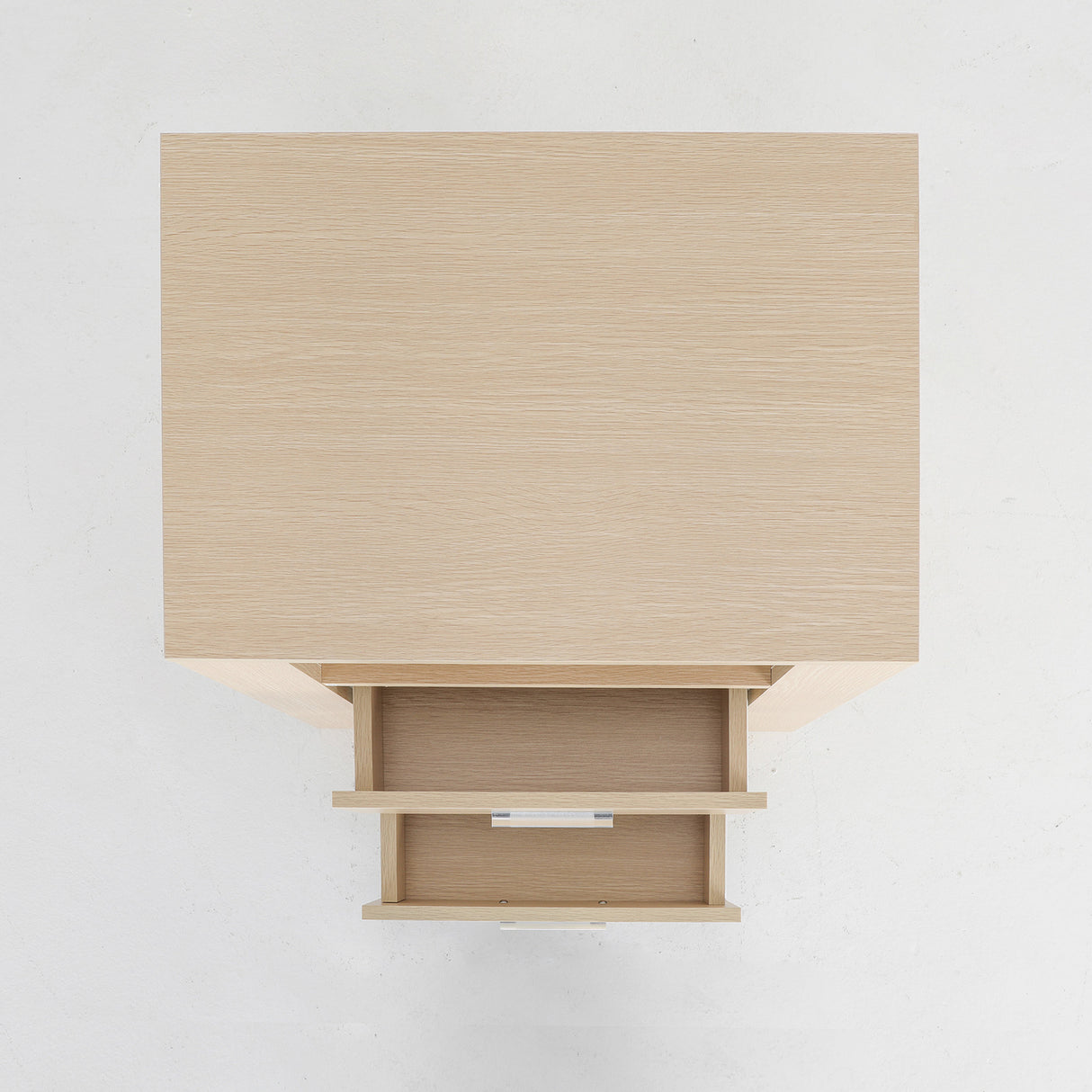 Nightstand Bedroom 2 Drawer 1 Shelf ZURI OAK