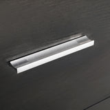 Bedside Table Bedroom 2 Drawer Legs ETTA BLACK