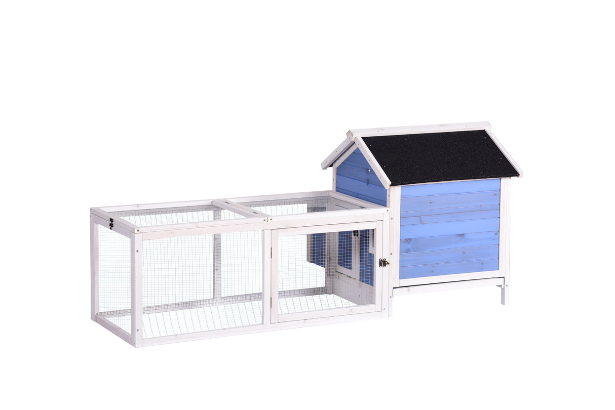 YES4PETS Large Chicken Coop Rabbit Hutch Ferret Cage Hen Chook Cat House