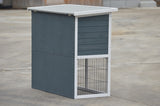 YES4PETS L Double Storey Rabbit Hutch Guinea Pig Cage , Ferret cage W Pull Out Tray