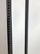 Black Beaded Framed Mirror - Free Standing 50cm x 170cm