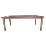 Fairmont 210cm Dining Table Solid Tasmanian Oak Timber Wood Smoke