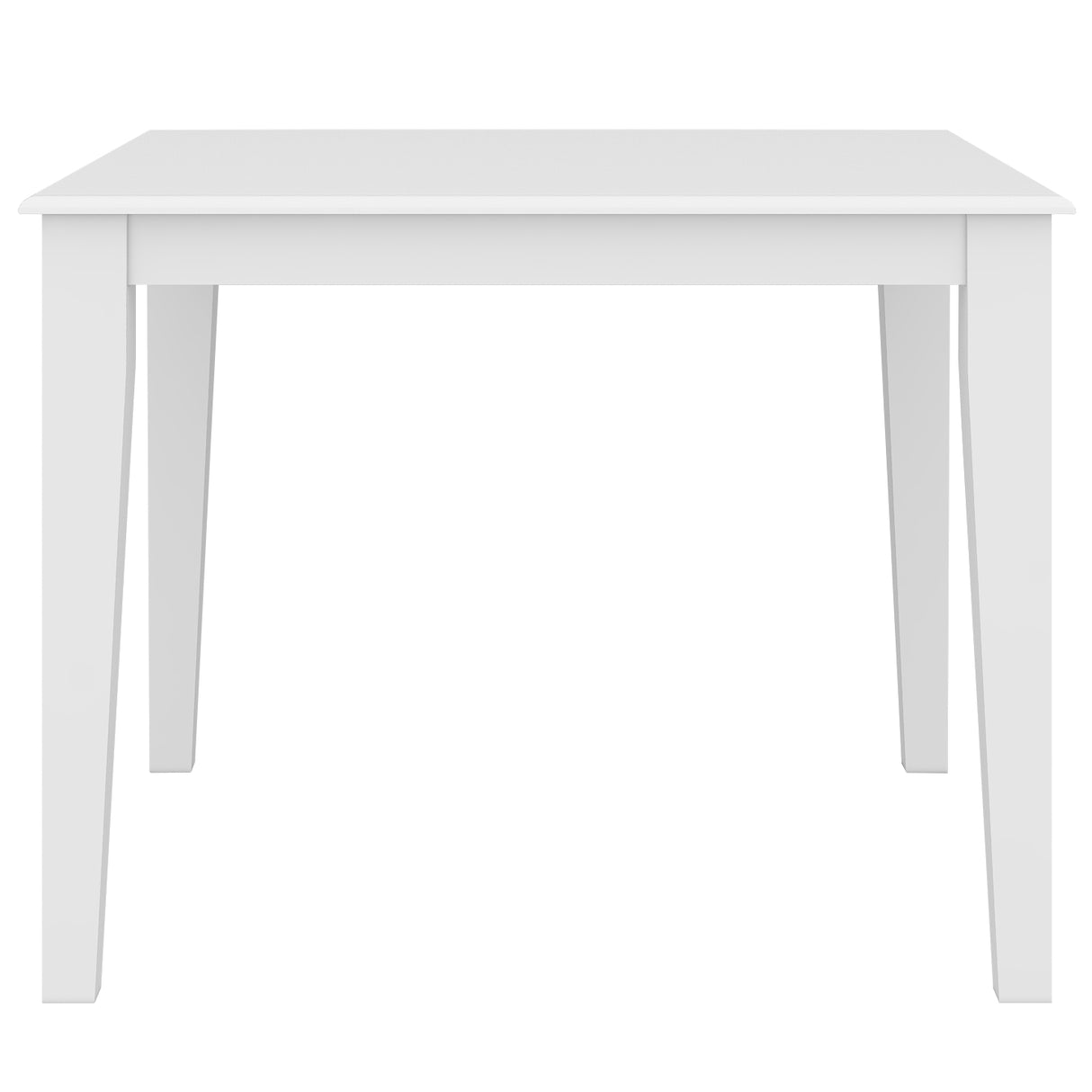 Daisy Dining Table 100cm Solid Acacia Timber Wood Hampton Furniture - White