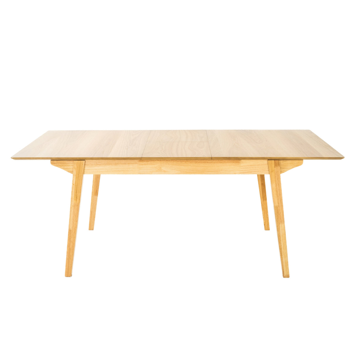 Cusco 150cm - 190cm Extendable Dining Table Scandinavian Style Solid Rubberwood