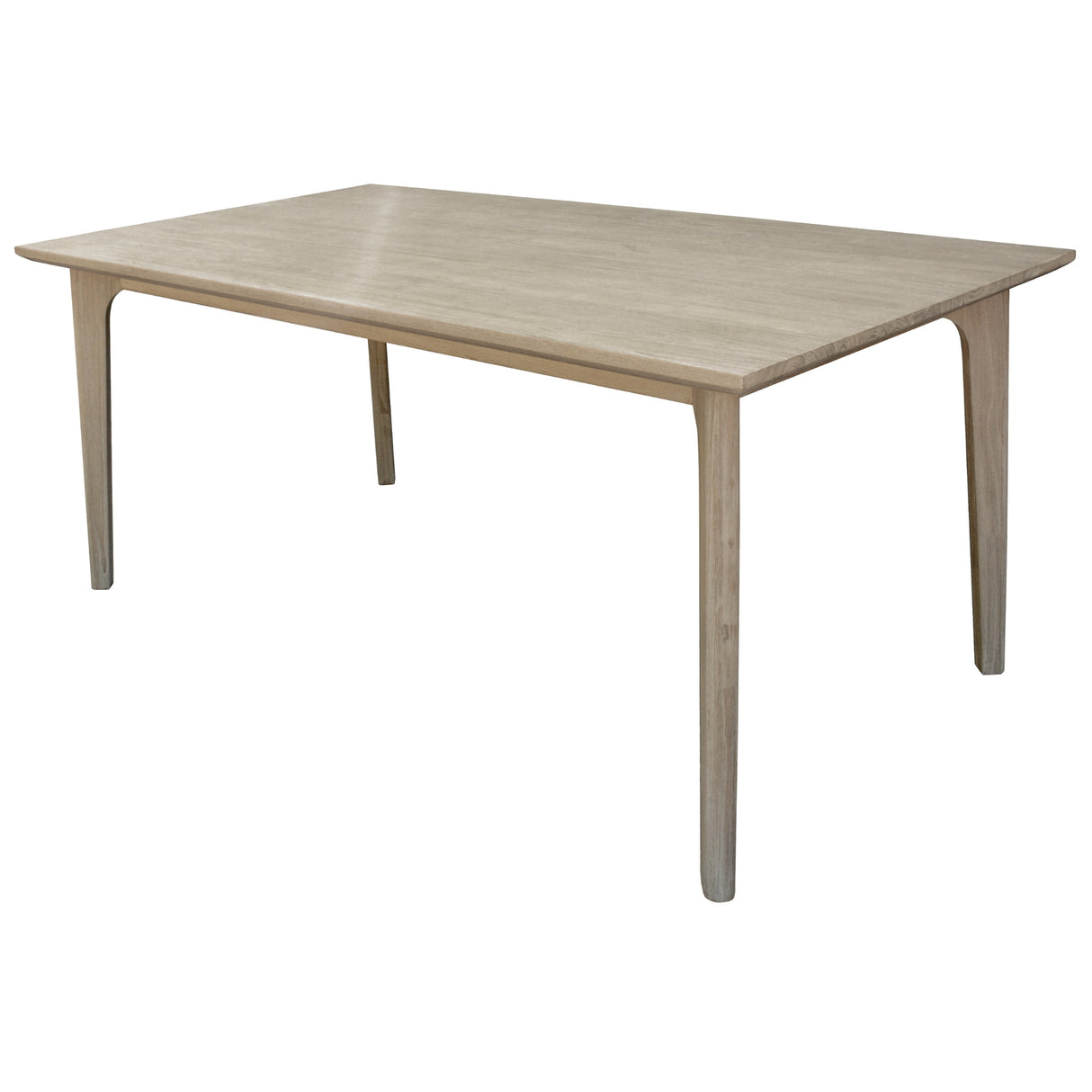 Tyler 180cm Dining Table Solid Acacia Timber Wood Brushed Smoke