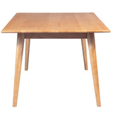 Emilio 180cm Dining Table Scandinavian Style Solid Ash Wood Oak