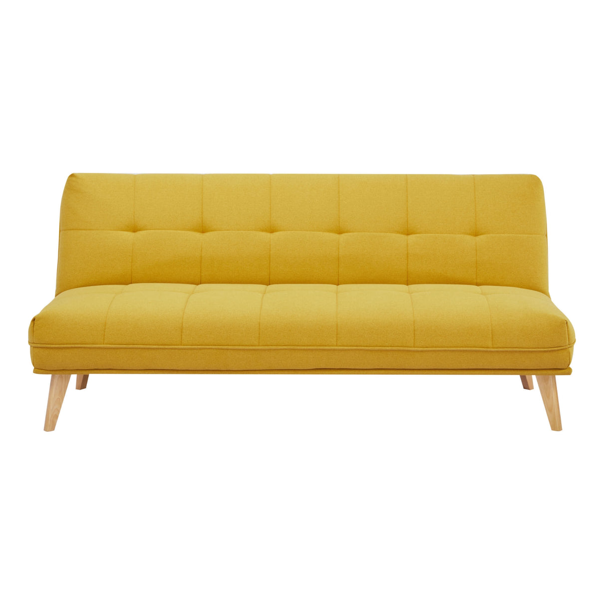 Jovie 3 Seater Sofa  Fabric Uplholstered Lounge Couch - Yellow