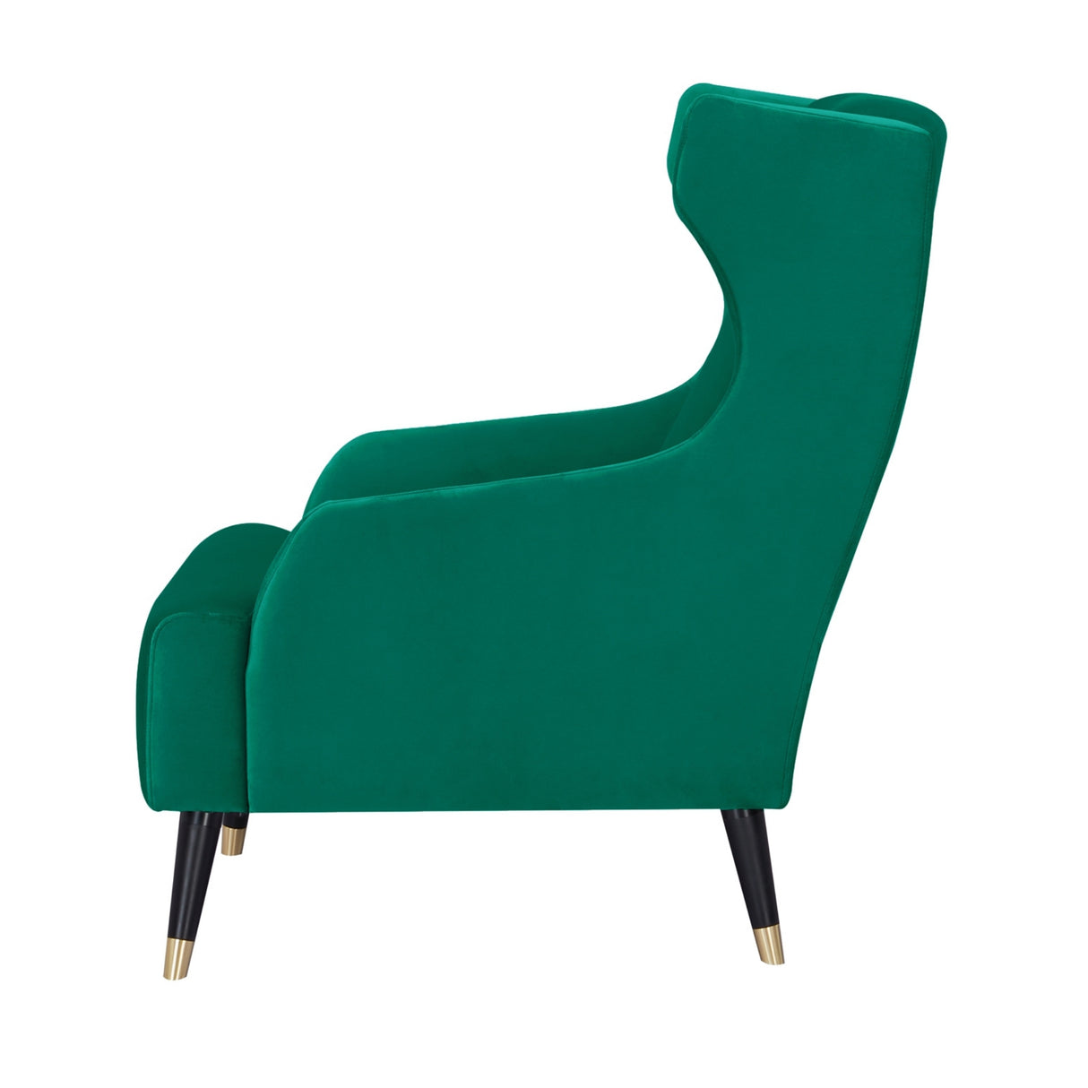 Sylvia Accent Arm Chair Fabric Upholstered Lounge Couch - Green