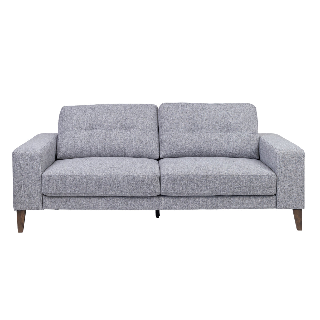 Juliet 2 + 3 Seater Sofa Set Soft Fabric Uplholstered Lounge Couch Grey