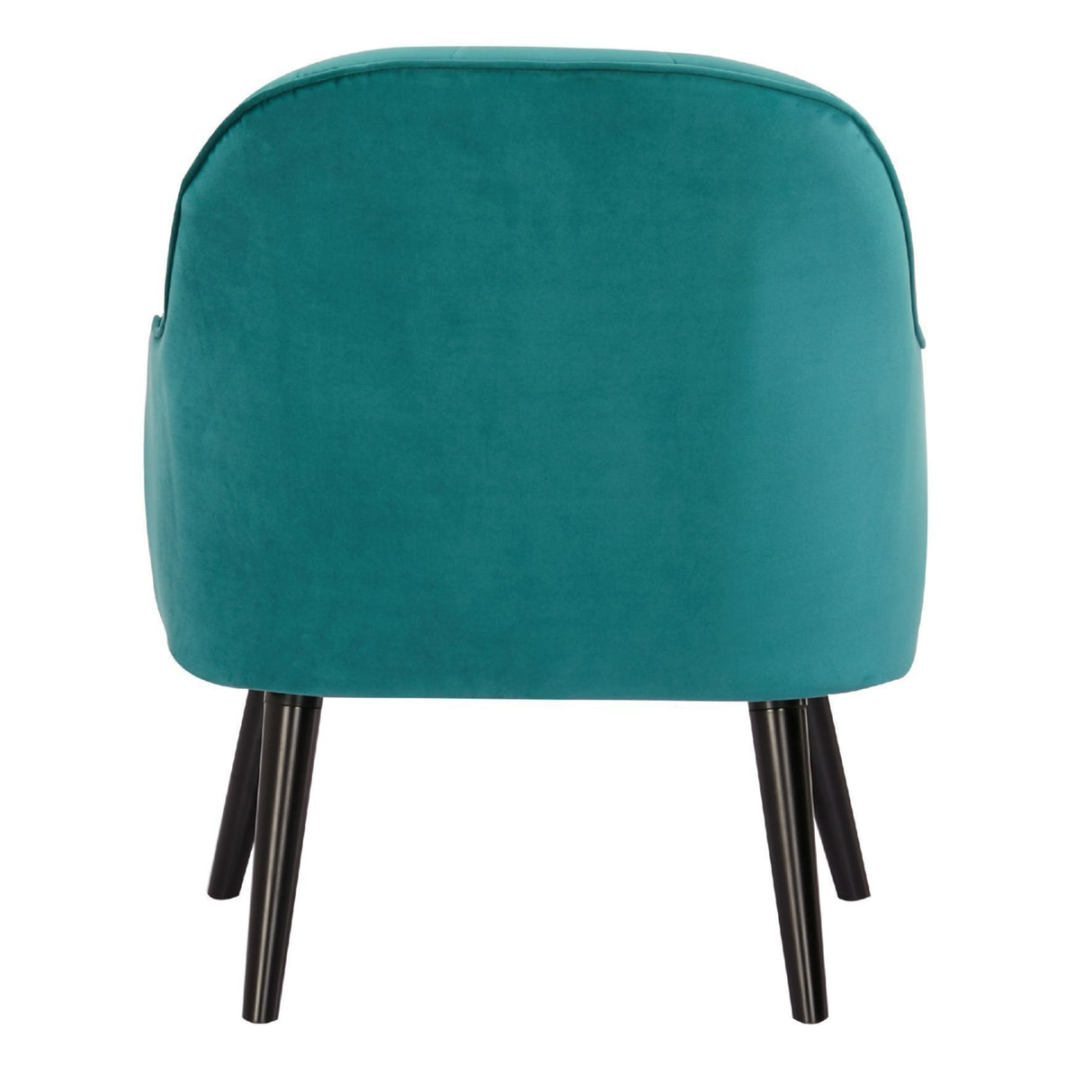 Keira Accent Armchair Fabric Upholstered  - Mid Blue