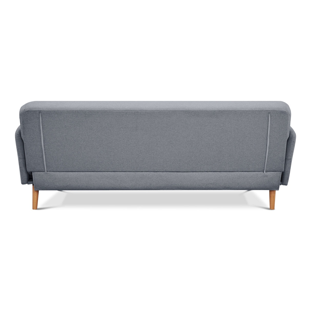 Brianna 3 Seater Sofa Bed Fabric Uplholstered Lounge Couch - Light Grey