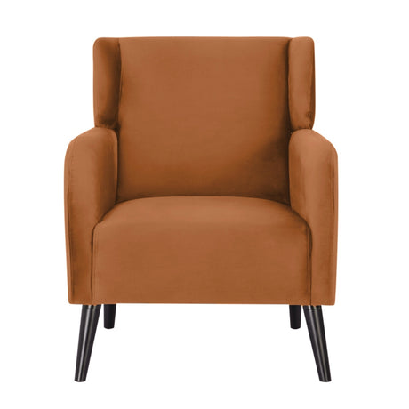 Bianca Accent Armchair Fabric Upholstered - Orange