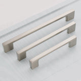 Brushed Nickel Kitchen Door Cabinet Drawer Handle Pulls 128MM