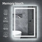 Interior Ave - 120 x 80cm Rectangle Frameless LED Bathroom Mirror