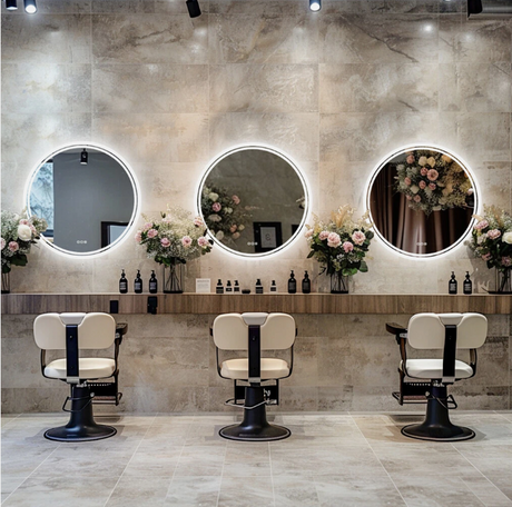 Interior Ave - 80cm Round Frameless LED Bathroom Mirror