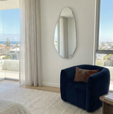 Interior Ave - Jewel Irregular LED Wall Mirror – Backlit Statement Mirror