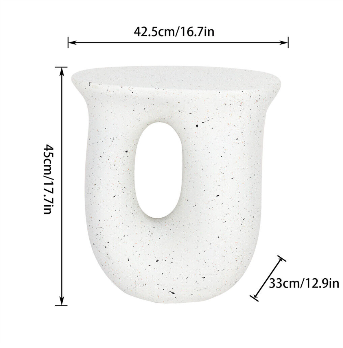 Interior Ave - Cosmo Terrazzo Accent Side Table