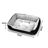 Pawfriends Dog Calming Bed Pet Cat Warm Soft Washable Portable Large Medium-sized Dog Mat M