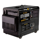 Diesel Generator Single Phase 8.4kw Rated Diesel 6kw 13hp Portable