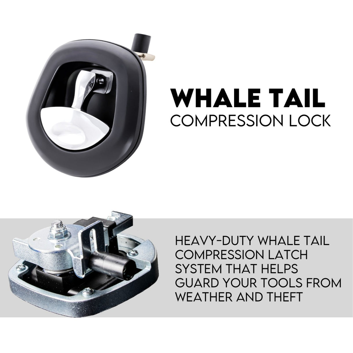 Aluminium Toolbox Ute Tool box Generator Trailer Truck Canopy 615x400x500