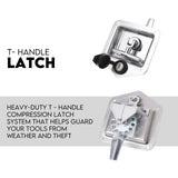 Aluminium Toolbox Ute Tool box Generator Trailer Canopy 620x400x500