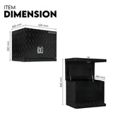 Aluminium Toolbox Ute Tool box Generator Trailer Canopy 620x400x500