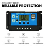 40W Full Solar Powered Automatic Remote Single Swing Gate Opener Battery