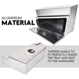 Under Tray Tool Box Underbody Pair Set 750mm Aluminium