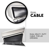 Under Tray Tool Box Underbody Pair Set 750mm Aluminium