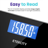 Etekcity Digital Body Weight Bathroom Scale - Black - 2 Pack