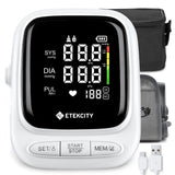 Etekcity Digital Body Weight Bathroom Scale, Black & Etekcity Smart Blood Pressure Monitor, White Bundle