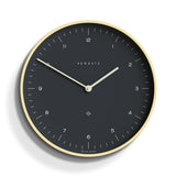 Newgate Mr Clarke Clock Pale Wood Oil Grey Dial