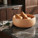 Urban Attitude INDI Medium Bowl Height 12cm, Width 26cm, Length 26cm - Stone Ivory