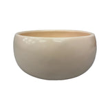 Urban Attitude INDI Medium Bowl Height 12cm, Width 26cm, Length 26cm - Stone Ivory