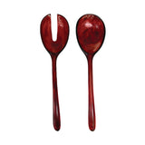 Urban Attitude LILA Large Paired Servers Length 30cm, Width 7.5cm (Spoon) - Berry Red